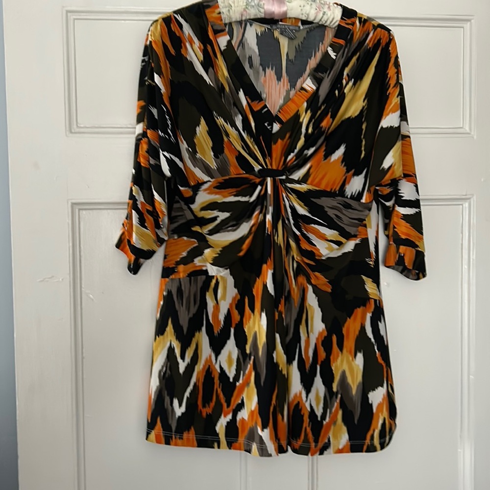 Isabella Rodriquez, pull-on top, umpire waist, multicolour size L